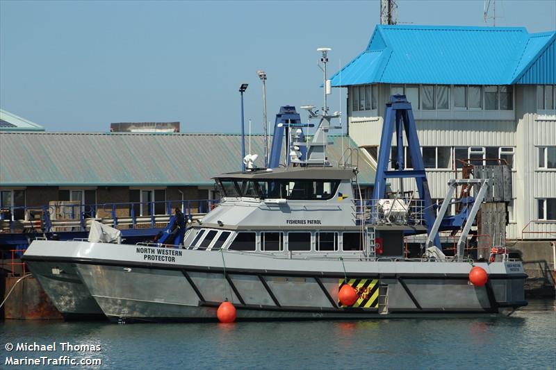 nw protector (Unknown) - IMO , MMSI 235072404, Call Sign 2CFU7 under the flag of United Kingdom (UK)