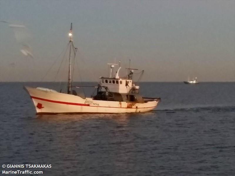 dimitris-agelos (Fishing vessel) - IMO 8788610, MMSI 237249000, Call Sign SW 3333 under the flag of Greece