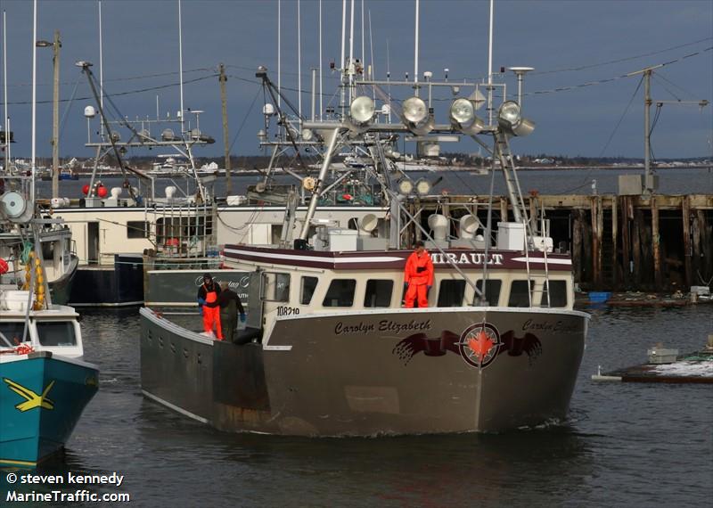 carolyn elizabeth (Fishing vessel) - IMO , MMSI 316033046 under the flag of Canada