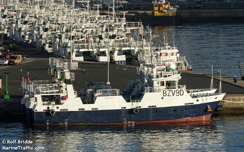 yuanyu719 (Fishing Vessel) - IMO 9946582, MMSI 412549431, Call Sign BZV9D under the flag of China