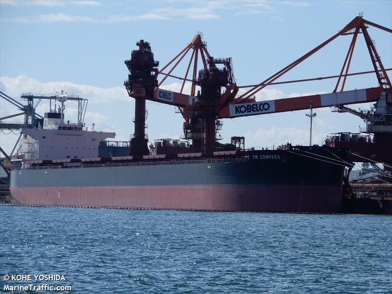 ym compass (Bulk Carrier) - IMO 9965849, MMSI 636023214, Call Sign 5LMP5 under the flag of Liberia