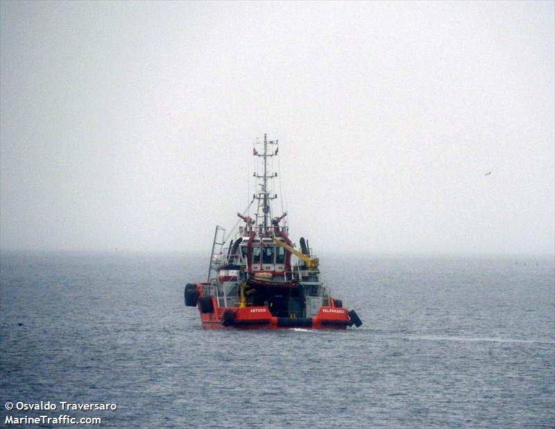 antuco (Tug) - IMO 9705615, MMSI 725001135, Call Sign CA4457 under the flag of Chile