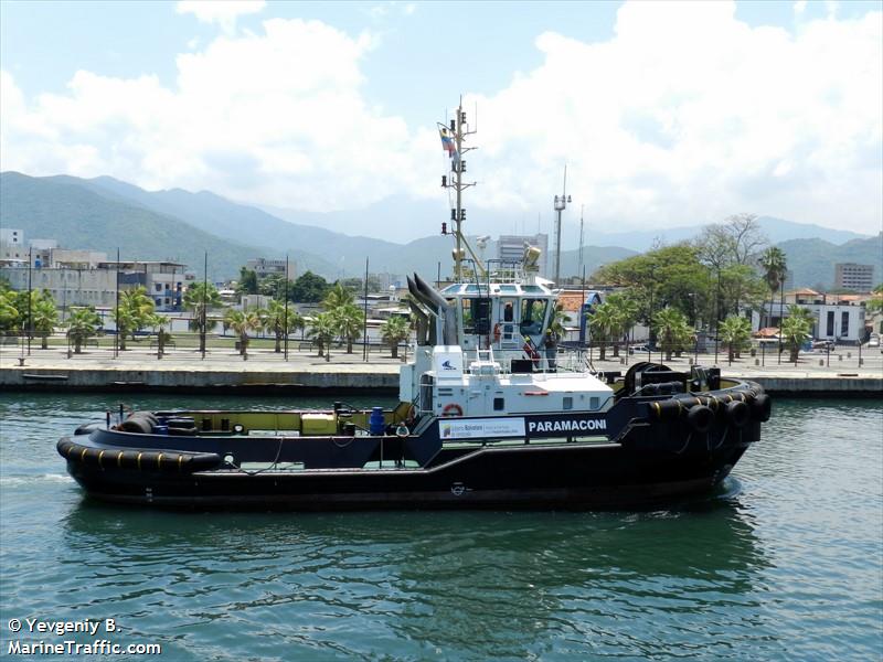 paramaconi (Tug) - IMO 9618733, MMSI 775994450, Call Sign YYV5032 under the flag of Venezuela