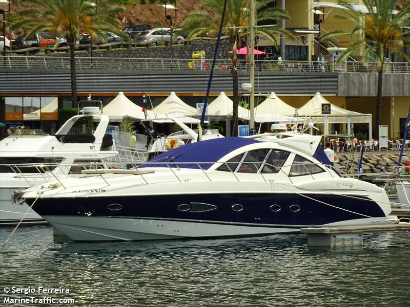 aestus (Pleasure craft) - IMO , MMSI 255913549, Call Sign CRA3964 under the flag of Madeira