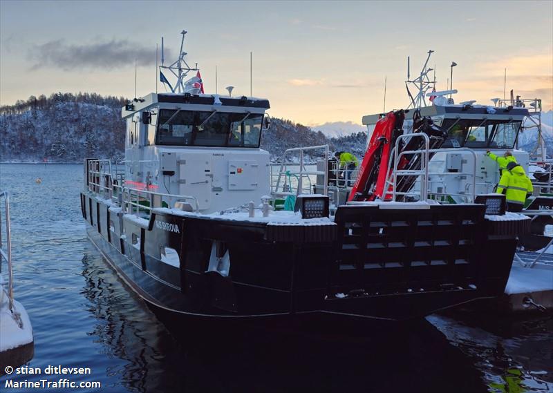 skrova (Cargo ship) - IMO , MMSI 257130580, Call Sign LF7682 under the flag of Norway