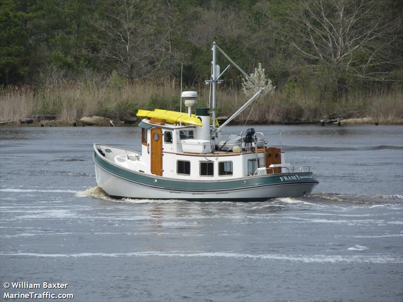 fram (Pleasure craft) - IMO , MMSI 367637620, Call Sign WDH6407 under the flag of United States (USA)