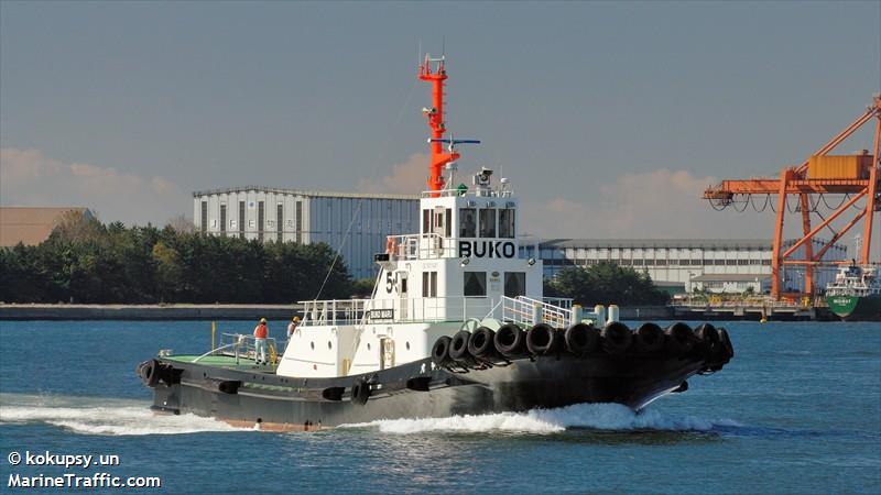 buko (Tug) - IMO , MMSI 431000422, Call Sign JG5387 under the flag of Japan
