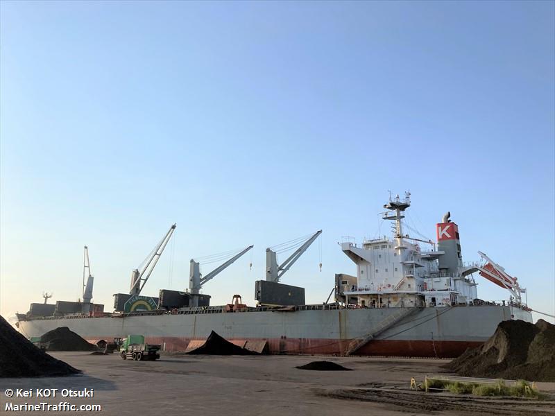 falmouth bay (Bulk Carrier) - IMO 9615779, MMSI 563196900, Call Sign 9V9037 under the flag of Singapore