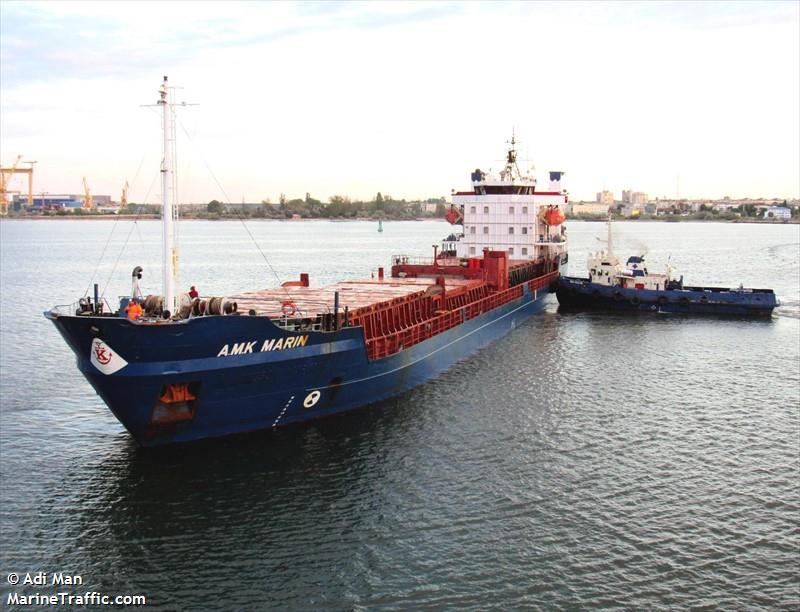 a.m.k.marin (Bulk Carrier) - IMO 7610103, MMSI 630001068, Call Sign J5AI3 under the flag of Guinea-Bissau