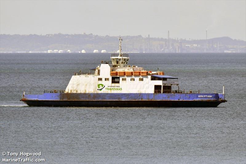 maria bethania (Cargo ship) - IMO , MMSI 710001853, Call Sign PP7900 under the flag of Brazil