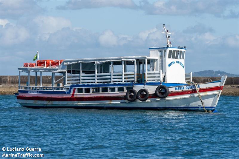 maria quiteria (Passenger ship) - IMO , MMSI 710003113, Call Sign PQ3951 under the flag of Brazil