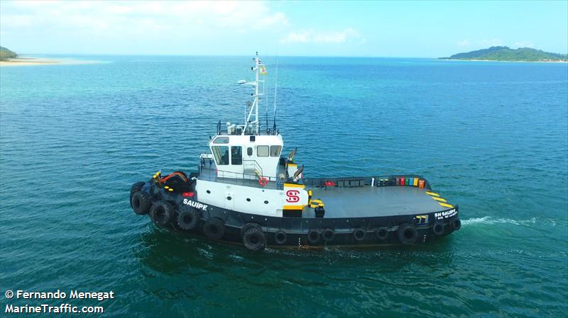 sn sauipe (Tug) - IMO , MMSI 710020910, Call Sign PS6271 under the flag of Brazil