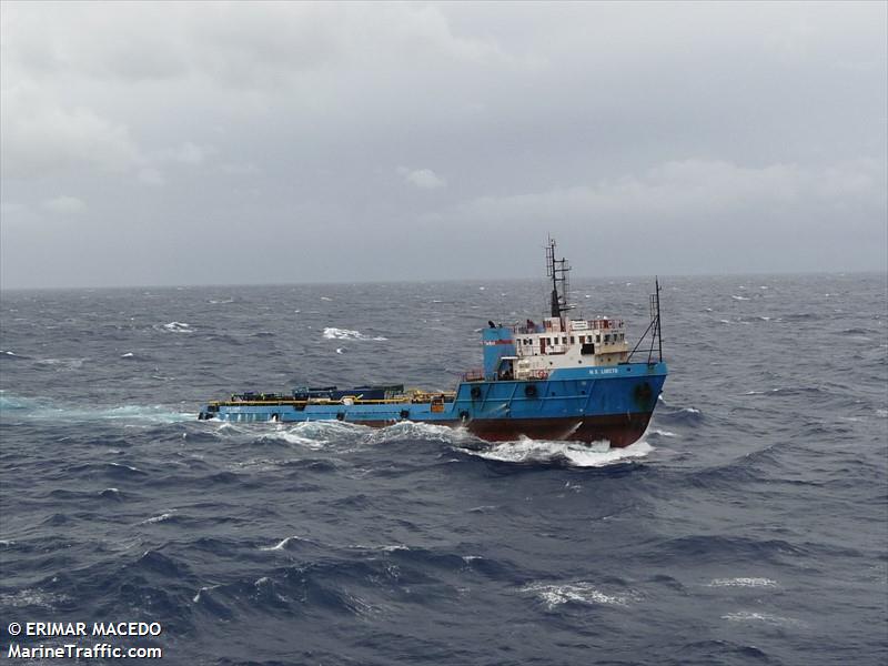 ns loreto (Offshore Tug/Supply Ship) - IMO 7911741, MMSI 710999986, Call Sign PP2152 under the flag of Brazil