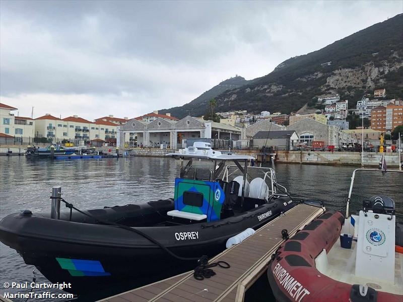 osprey (Law enforcment) - IMO , MMSI 236112782, Call Sign ZDSL7 under the flag of Gibraltar