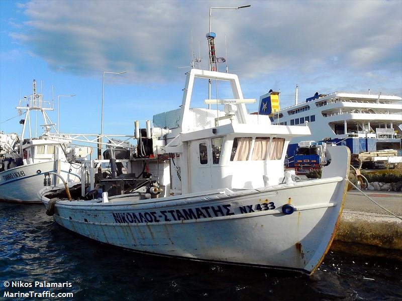 nikolaos stamatis (Fishing vessel) - IMO , MMSI 239121000, Call Sign SV4287 under the flag of Greece