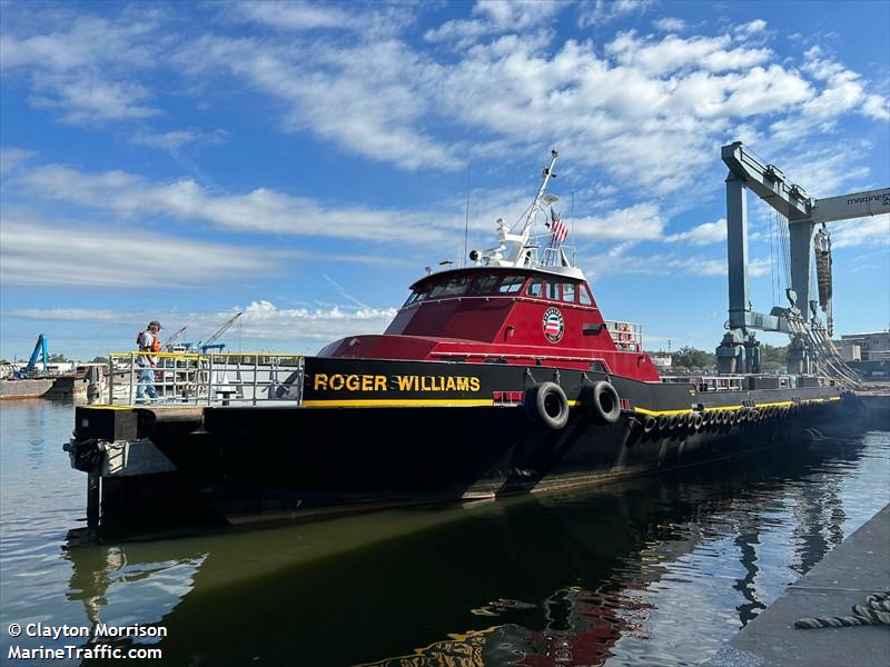 roger williams (Offshore Tug/Supply Ship) - IMO 8964288, MMSI 368324910, Call Sign WDN9212 under the flag of United States (USA)