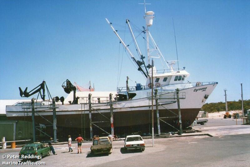 cyroama (Fishing vessel) - IMO , MMSI 503583100, Call Sign VZS2820 under the flag of Australia