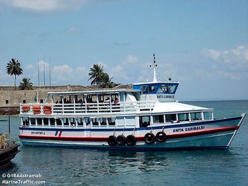 anita garibaldi (Passenger ship) - IMO , MMSI 710003118, Call Sign PQ7072 under the flag of Brazil