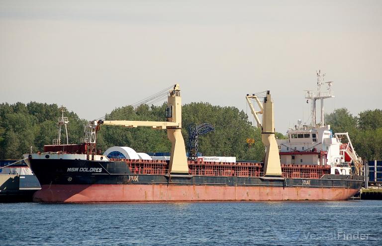 msm dolores (General Cargo Ship) - IMO 9519030, MMSI 210047000, Call Sign 5BQF3 under the flag of Cyprus