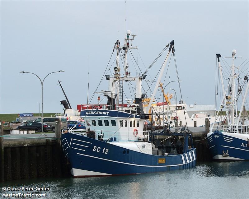 damkerort (Fishing vessel) - IMO , MMSI 211315630, Call Sign DERT under the flag of Germany