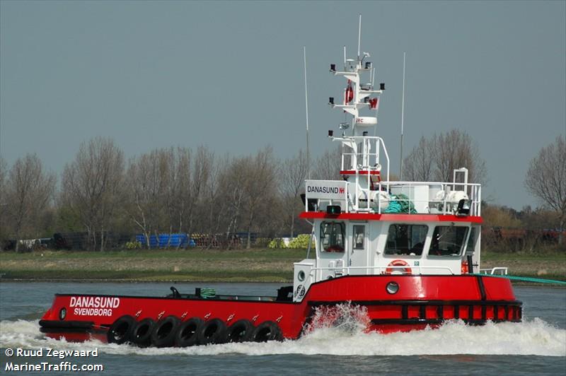 danasund (Tug) - IMO , MMSI 219011021, Call Sign OYMF2 under the flag of Denmark