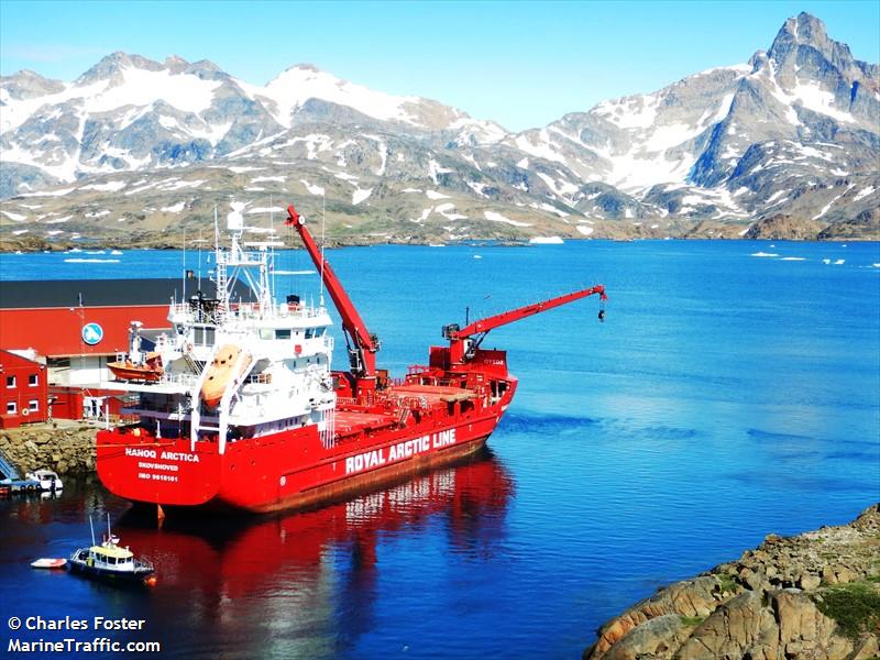 nanoq arctica (General Cargo Ship) - IMO 9618161, MMSI 219364000, Call Sign OYSD 2 under the flag of Denmark