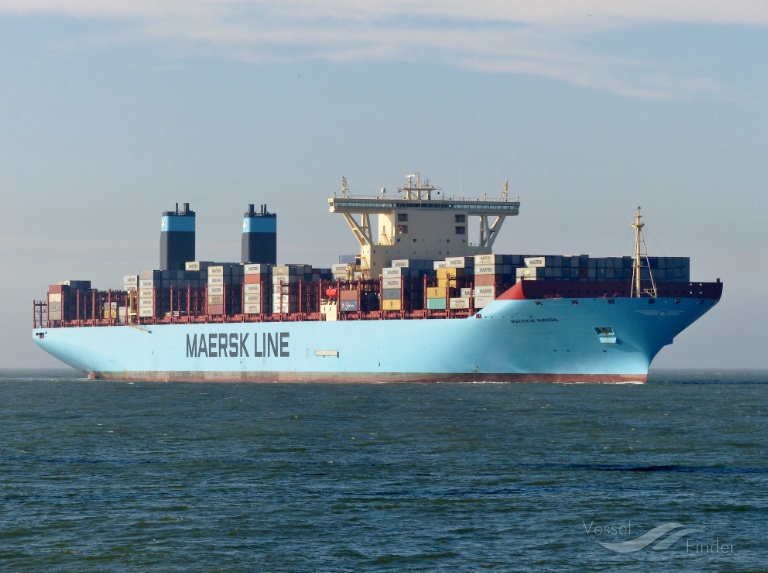 mayview maersk (Container Ship) - IMO 9619995, MMSI 219578000, Call Sign OWJN2 under the flag of Denmark