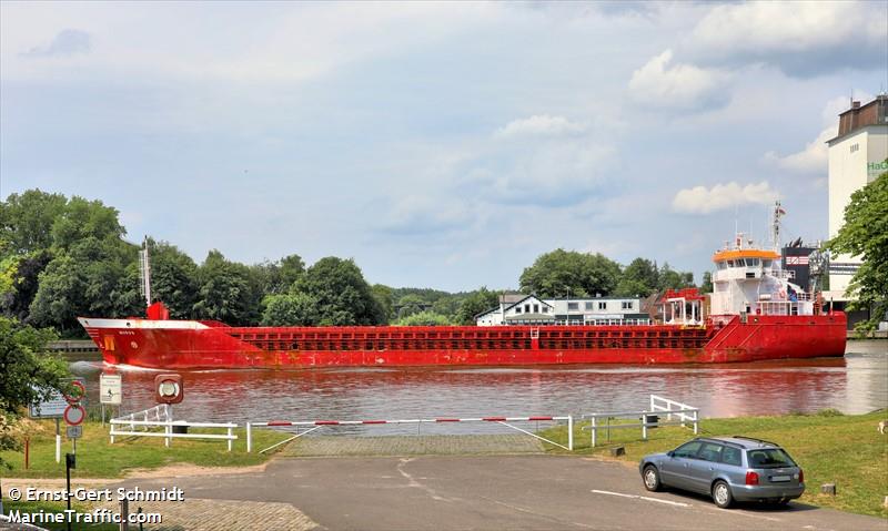 muros (General Cargo Ship) - IMO 9397640, MMSI 225371000, Call Sign ECNQ under the flag of Spain