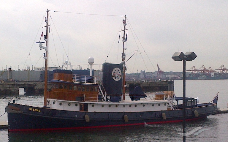 st eval (Tug) - IMO , MMSI 233217000, Call Sign GTJF under the flag of United Kingdom (UK)