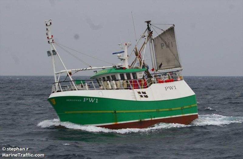 fv berlewen (Fishing vessel) - IMO , MMSI 235005980, Call Sign VQRW6 under the flag of United Kingdom (UK)