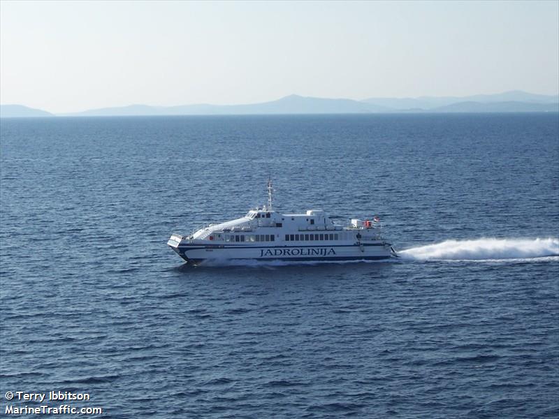 silba (Passenger Ship) - IMO 8843927, MMSI 238112340, Call Sign 9A6281 under the flag of Croatia