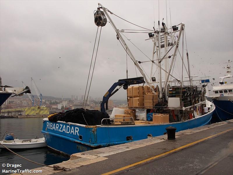 ribar (Fishing vessel) - IMO , MMSI 238281140, Call Sign 9AA2125 under the flag of Croatia