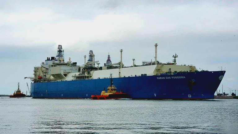 maran gas posidonia (LNG Tanker) - IMO 9633434, MMSI 241290000, Call Sign SVBW5 under the flag of Greece