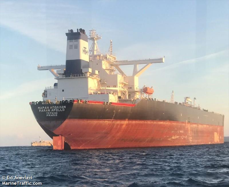 maran apollo (Crude Oil Tanker) - IMO 9752993, MMSI 241440000, Call Sign SVCK6 under the flag of Greece