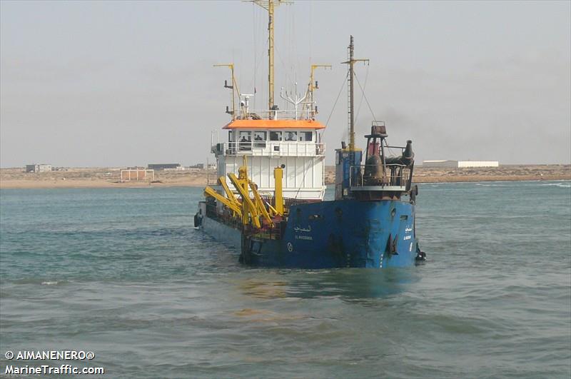 al masbahia (Hopper Dredger) - IMO 9059169, MMSI 242088000, Call Sign CNA2017 under the flag of Morocco