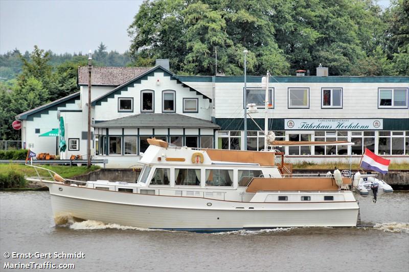 spruce goose (Pleasure craft) - IMO , MMSI 244020237, Call Sign PD3477 under the flag of Netherlands