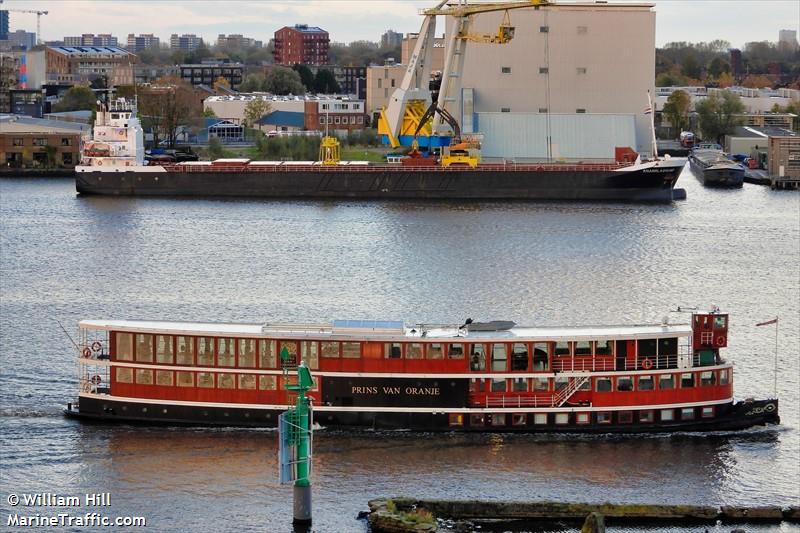 prins van oranje (Passenger ship) - IMO , MMSI 244700934, Call Sign PI5427 under the flag of Netherlands