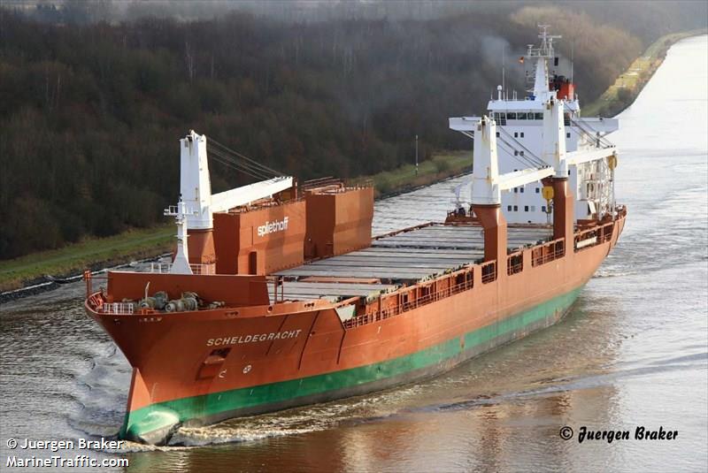 scheldegracht (General Cargo Ship) - IMO 9202510, MMSI 244730000, Call Sign PFAQ under the flag of Netherlands
