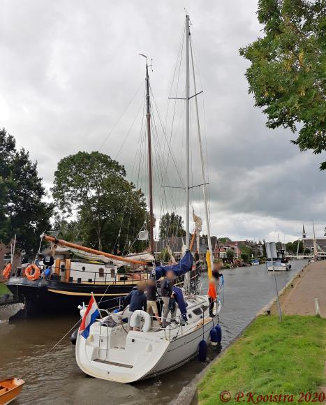 den banjaert (Sailing vessel) - IMO , MMSI 244750710, Call Sign PI 2194 under the flag of Netherlands