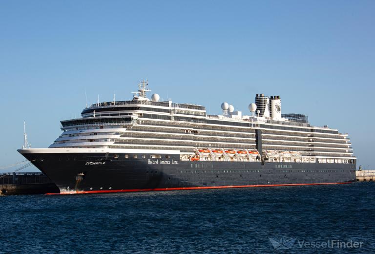 zuiderdam (Passenger (Cruise) Ship) - IMO 9221279, MMSI 245304000, Call Sign PBIG under the flag of Netherlands