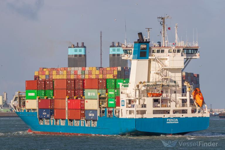 fenja (Container Ship) - IMO 9287716, MMSI 246191000, Call Sign PHHT under the flag of Netherlands