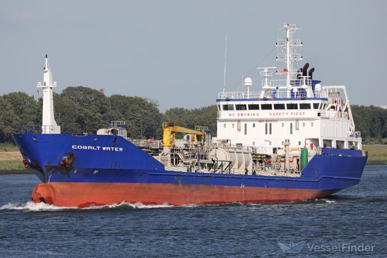 cobaltwater (Chemical/Oil Products Tanker) - IMO 9366744, MMSI 246545000, Call Sign PHGO under the flag of Netherlands
