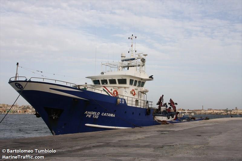 angelo catania (Fishing Vessel) - IMO 7110189, MMSI 247148150, Call Sign IKJS under the flag of Italy