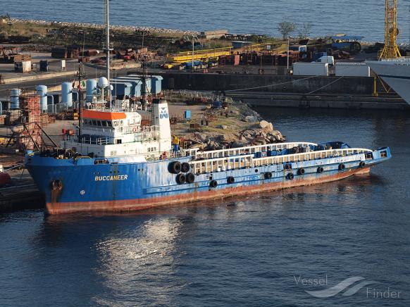 buccaneer (Offshore Tug/Supply Ship) - IMO 8015831, MMSI 247257700, Call Sign IBJE under the flag of Italy