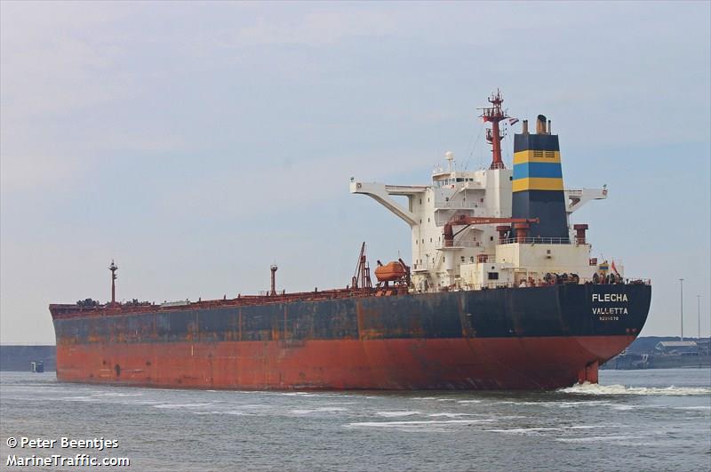 flecha (Bulk Carrier) - IMO 9284570, MMSI 249305000, Call Sign 9HPC9 under the flag of Malta