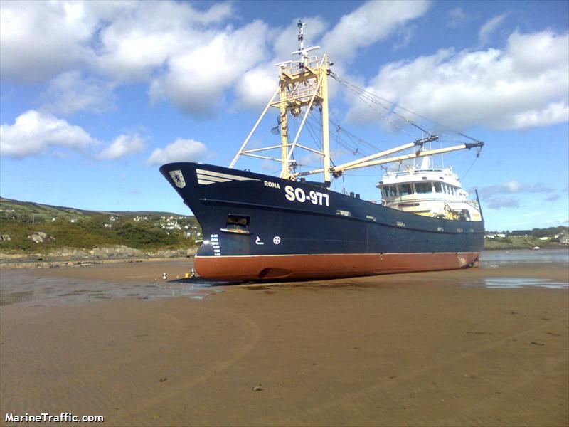rona (Fishing Vessel) - IMO 9327712, MMSI 250000213, Call Sign EITN under the flag of Ireland