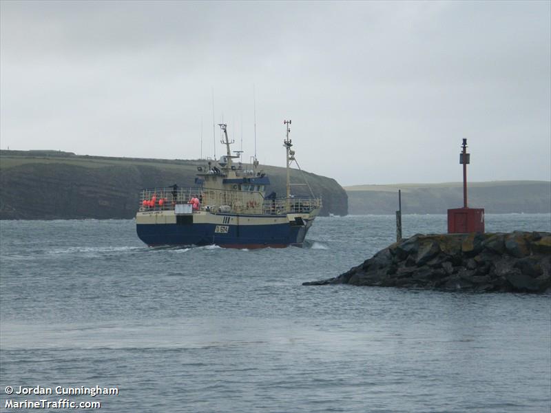 heather jane ii (Fishing vessel) - IMO , MMSI 250370000, Call Sign EI6110 under the flag of Ireland