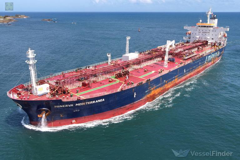 minerva mediterranea (Oil Products Tanker) - IMO 9367671, MMSI 256553000, Call Sign 9HA3952 under the flag of Malta