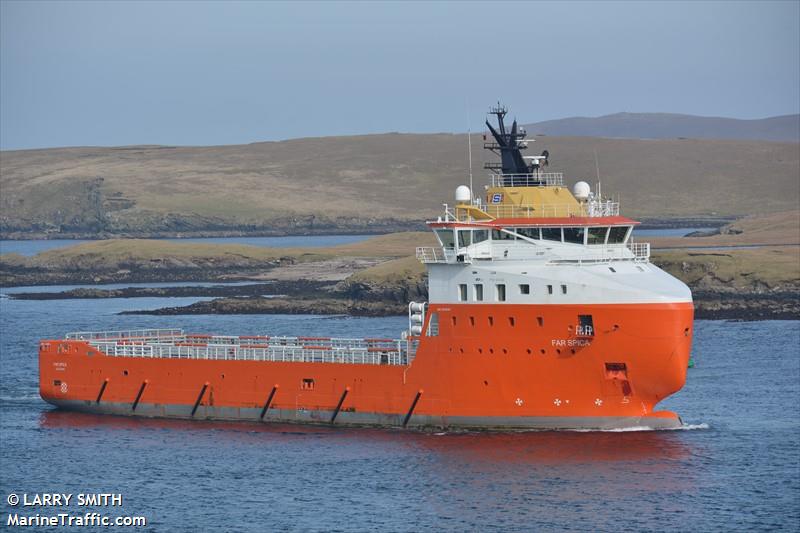 far spica (Offshore Tug/Supply Ship) - IMO 9629005, MMSI 257034530, Call Sign LAEH8 under the flag of Norway