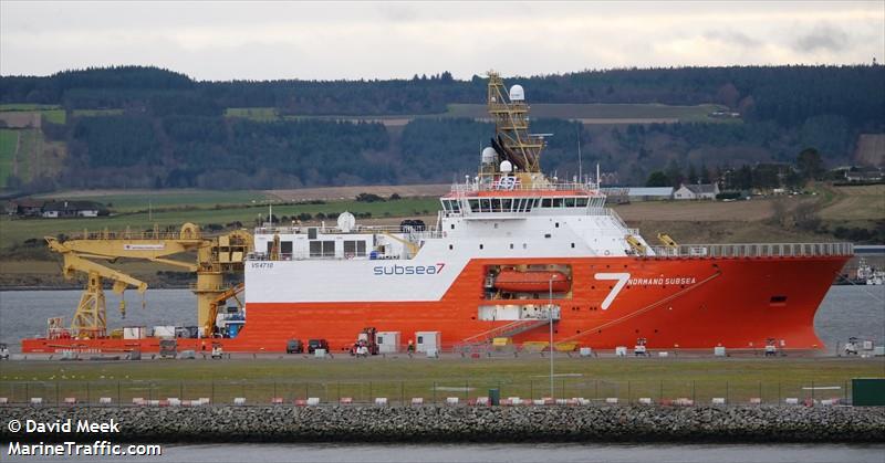 normand subsea (Offshore Support Vessel) - IMO 9411551, MMSI 258377000, Call Sign LAWI7 under the flag of Norway